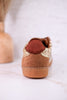 Heads Up Glitter Sneakers In Chestnut Brown - Whiskey Skies - CORKYS FOOTWEAR