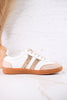 Heads Up Gold Glitter Sneakers - Whiskey Skies - CORKYS FOOTWEAR