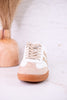 Heads Up Gold Glitter Sneakers - Whiskey Skies - CORKYS FOOTWEAR