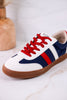 Heads Up Red White & Blue Sneakers - Whiskey Skies - CORKYS FOOTWEAR