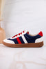Heads Up Red White & Blue Sneakers - Whiskey Skies - CORKYS FOOTWEAR