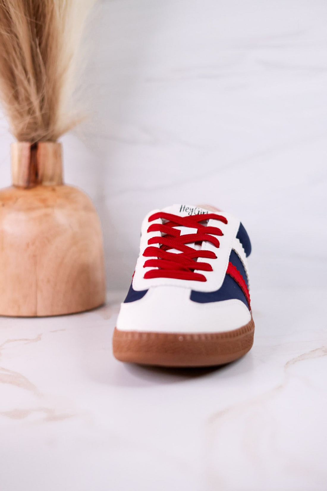 Heads Up Red White & Blue Sneakers - Whiskey Skies - CORKYS FOOTWEAR