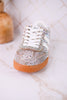 Heads Up Rhinestone Sneakers - Whiskey Skies - CORKYS FOOTWEAR