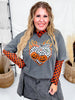 Heart Pumpkin Flames Halloween Graphic T-Shirt - Whiskey Skies - THE LATTIMORE CLAIM