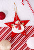 Hearts & Stars Christmas Snowman Ornaments (6 Styles) - Whiskey Skies - HANNA'S HANDIWORKS