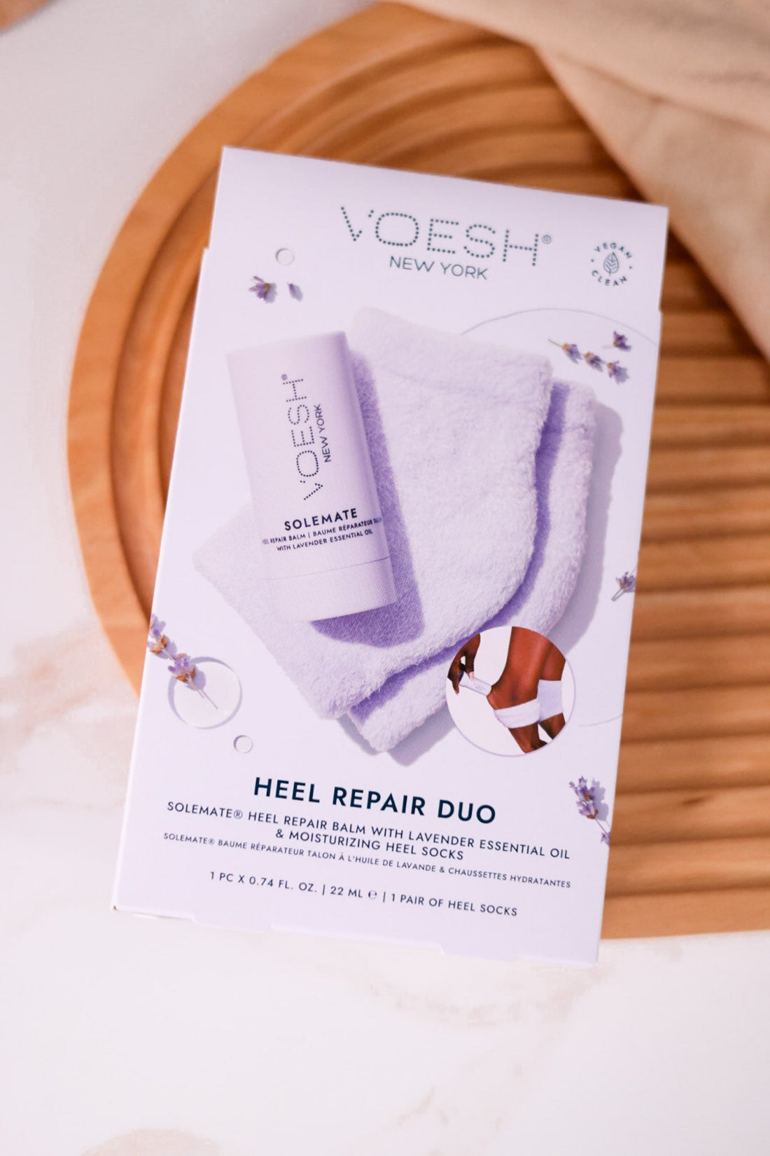 Heel Repair Duo (2 Scents) - Whiskey Skies - VOESH