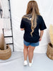 Hello Darkness My Old Friend Short Sleeve Graphic Tee - Whiskey Skies - GLAIME