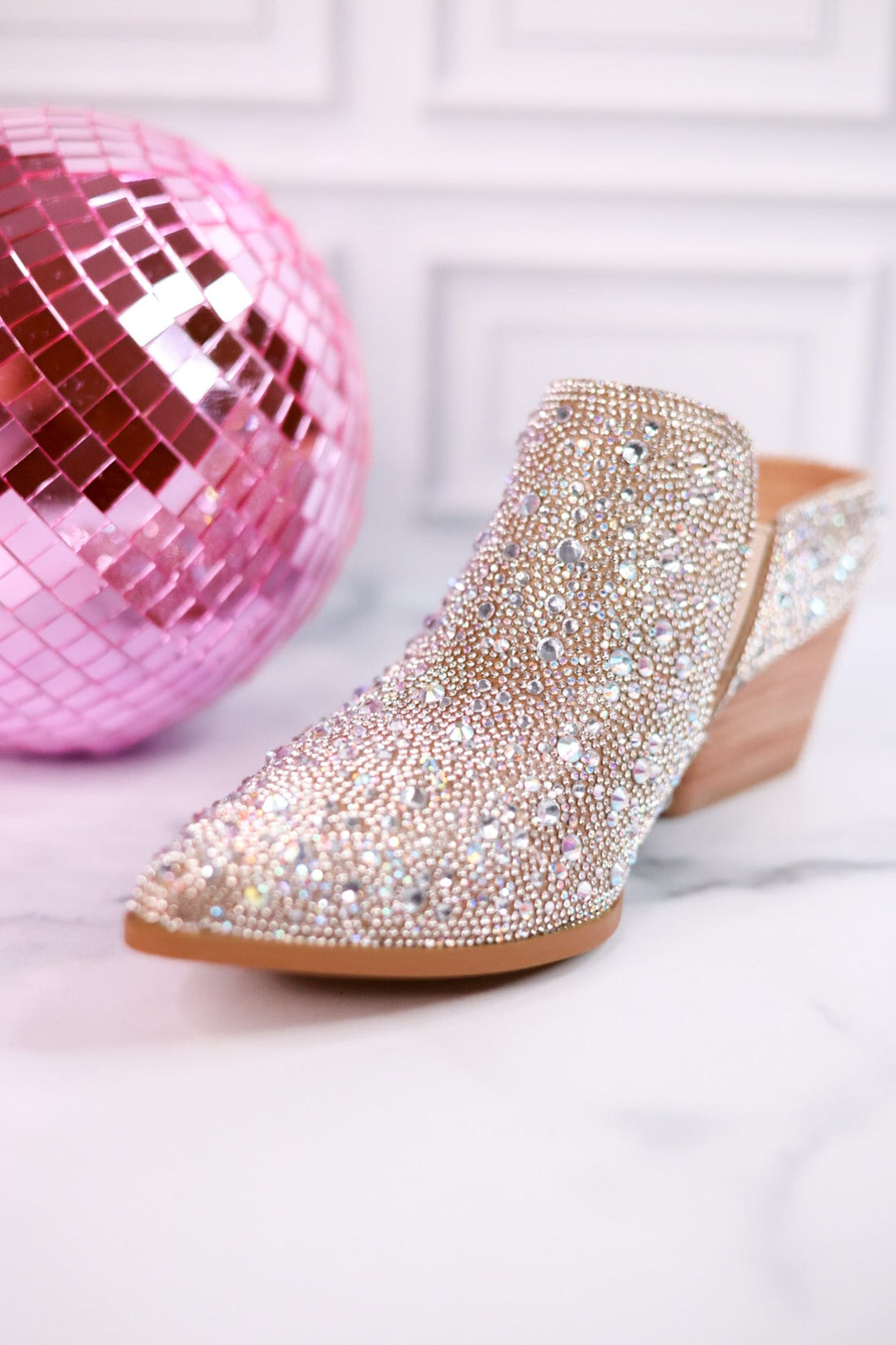 Hello Darlin Rhinestone Mule - Whiskey Skies - WHISKEY SKIES