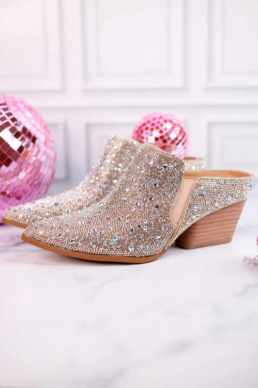 Hello Darlin Rhinestone Mule - Whiskey Skies - WHISKEY SKIES