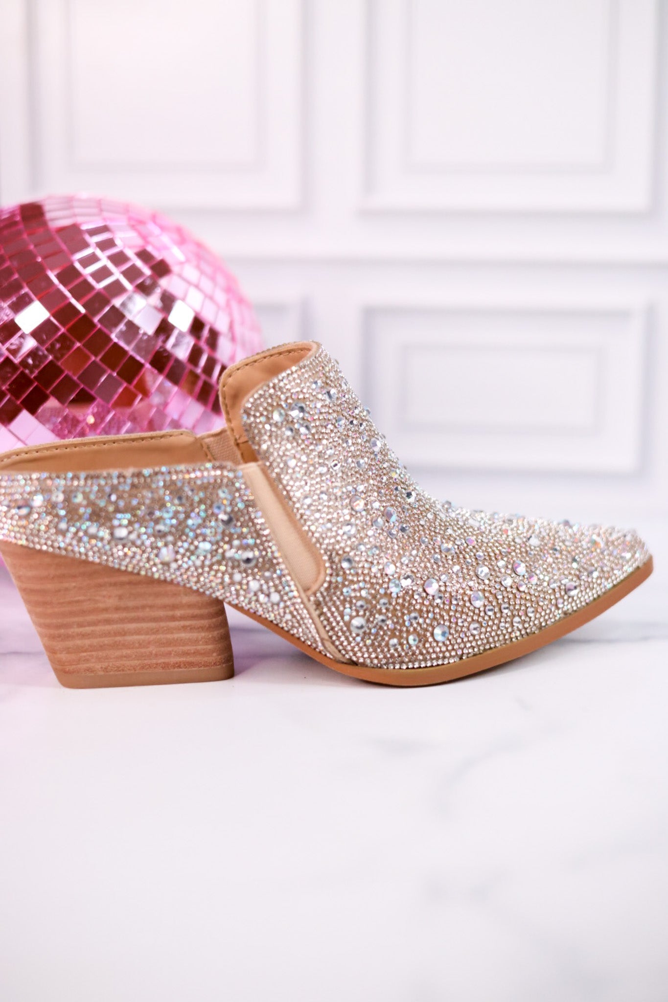 Hello Darlin Rhinestone Mule - Whiskey Skies - WHISKEY SKIES