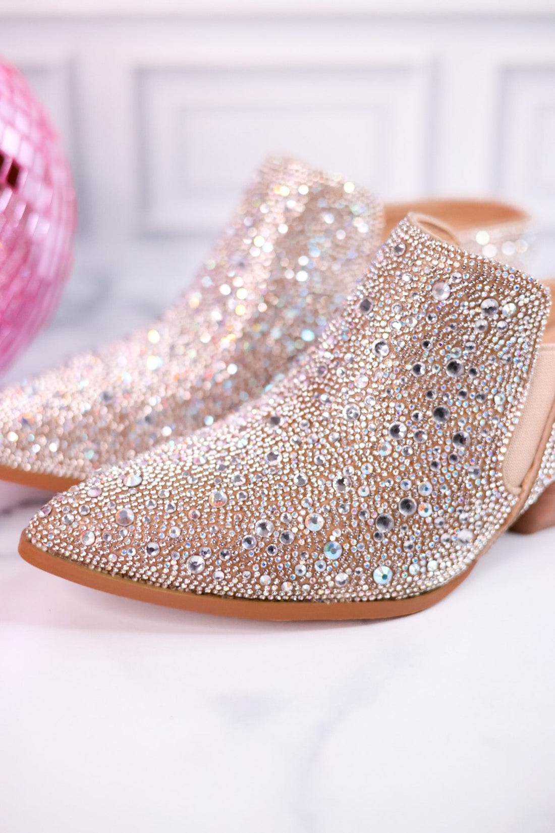 Hello Darlin Rhinestone Mule - Whiskey Skies - WHISKEY SKIES