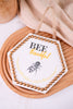 Hexagonal Bee Themed Wall Art (3 Styles) - Whiskey Skies - TRANSPAC