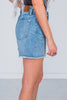 High - Waist Western Embroidered Judy Blue Cut Off Shorts - Whiskey Skies - JUDY BLUE
