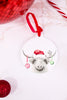 Highland Cow Ceramic Christmas Ornament - Whiskey Skies - PAVILION