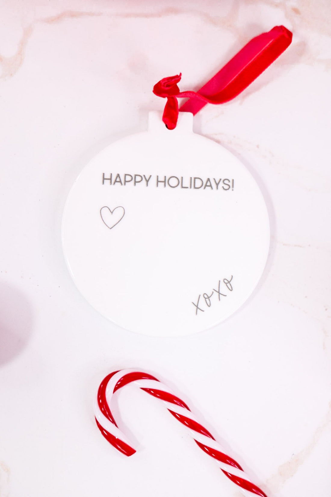 Highland Cow Ceramic Christmas Ornament - Whiskey Skies - PAVILION