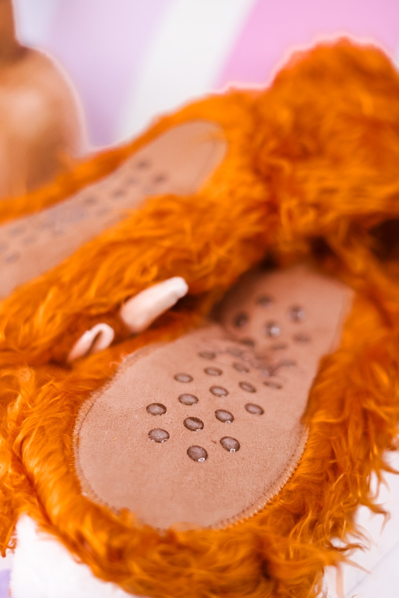 Highland Cow Slipper Socks - Whiskey Skies - JY DESIGNS