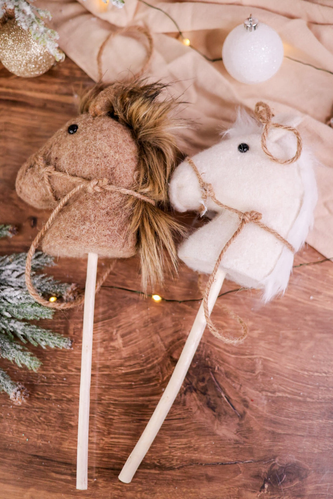 Hobby Horse Christmas Ornament (2 Colors) - Whiskey Skies - MELROSE INTL