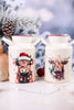 Holiday Highland Cow Metal Milk Cans (2 Styles) - Whiskey Skies - SPECIAL T IMPORTS INC