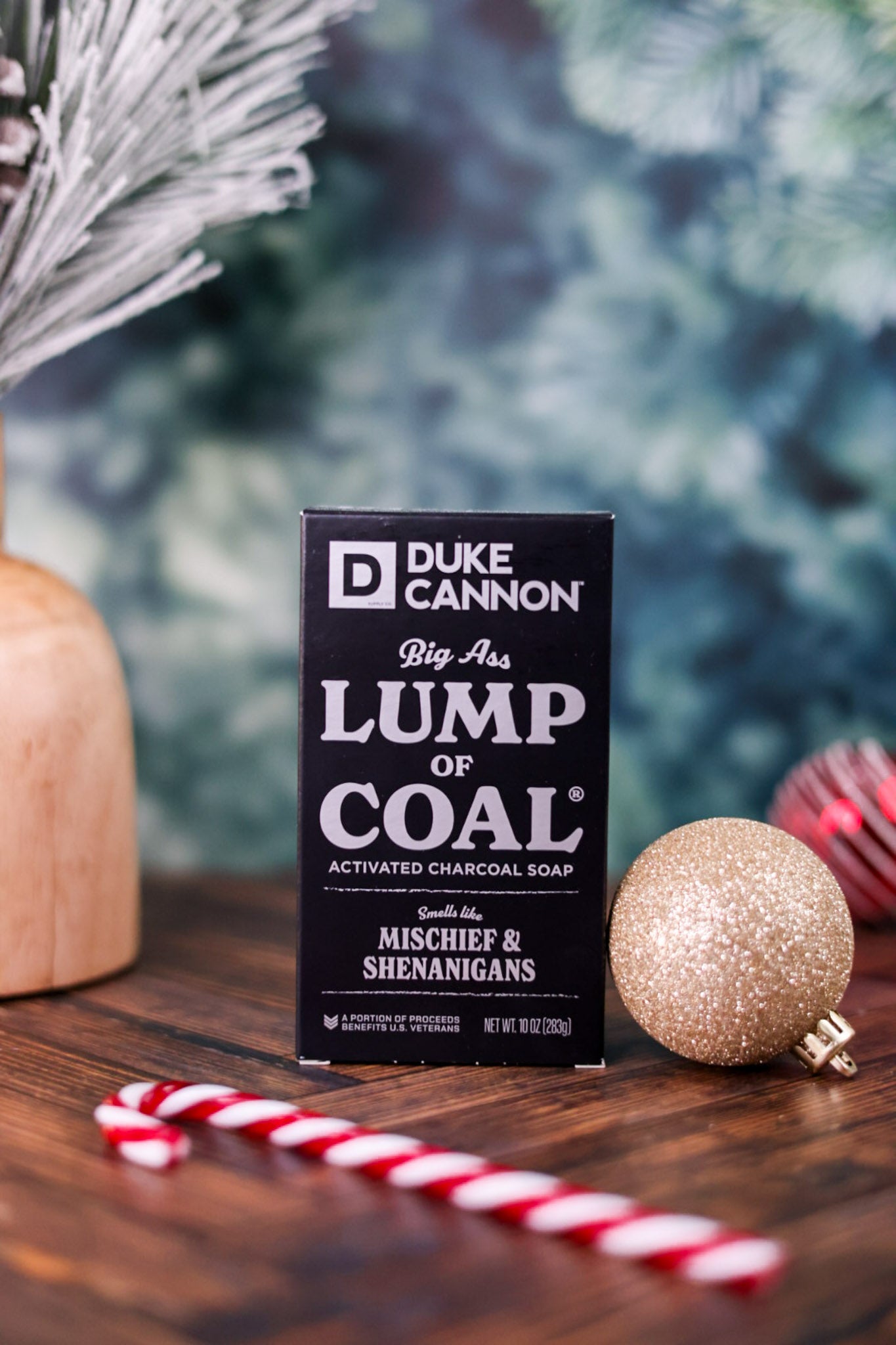 Holiday Lump Of Coal Soap Bar - Whiskey Skies - DUKE CANNON