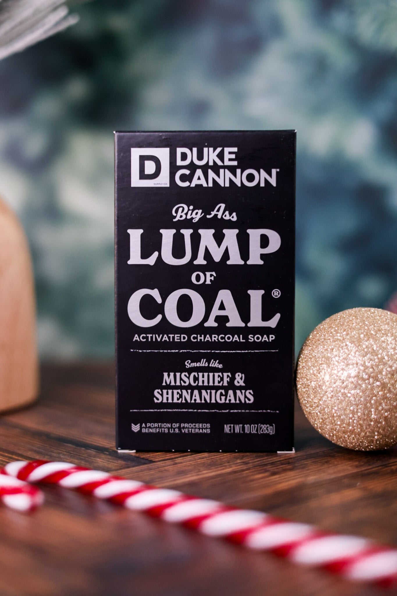 Holiday Lump Of Coal Soap Bar - Whiskey Skies - DUKE CANNON