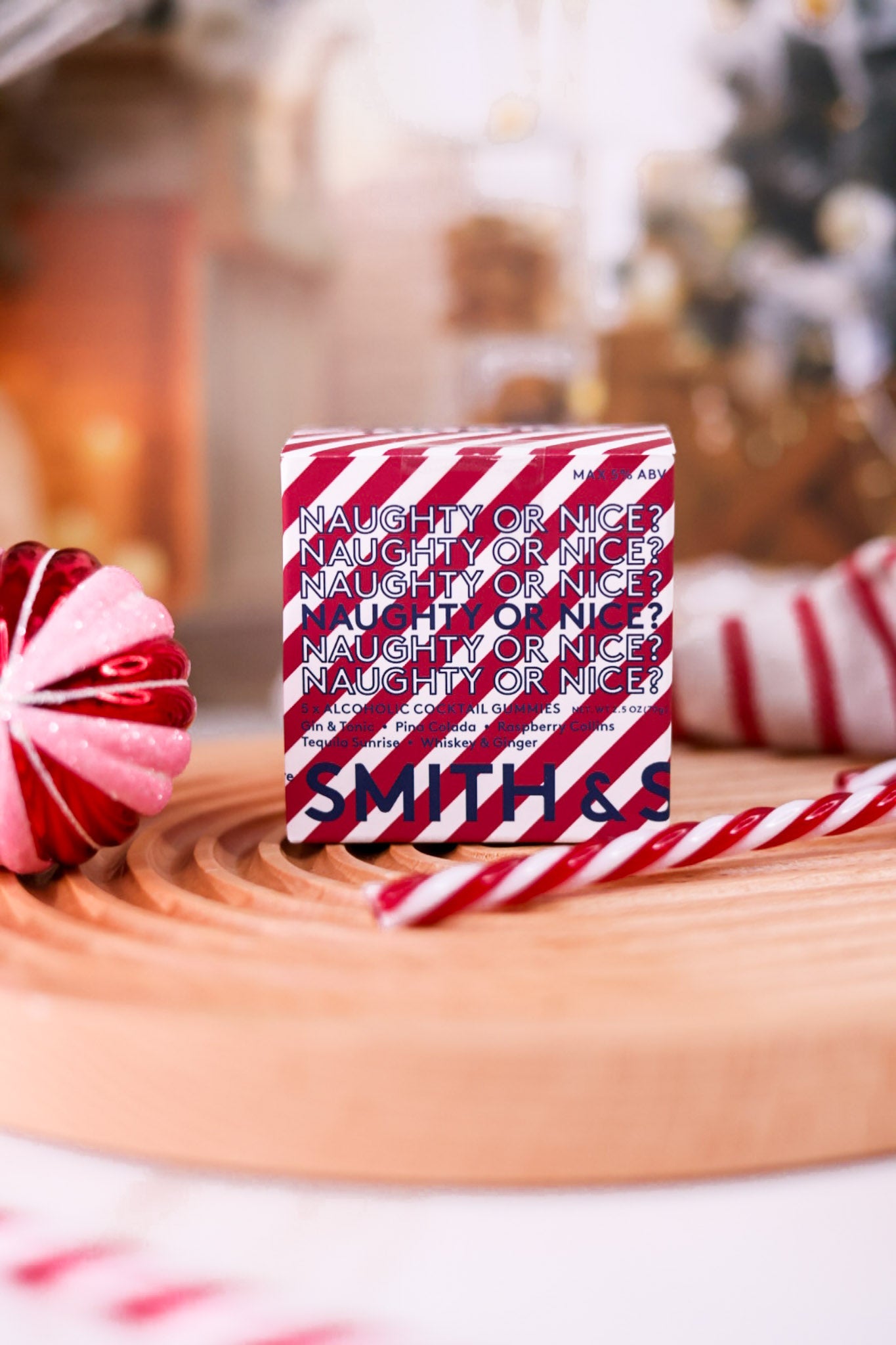 Holiday Themed Craft Cocktail Gummies (3 Styles) - Whiskey Skies - SMITH & SINCLAIR