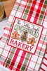 Holly Jolly Cookie Co Embellished Dishtowels (4 Variants) - Whiskey Skies - DII - DESIGN IMPORTS