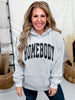 Homebody Gray Knit Hoodie - Whiskey Skies - SOUTHERN BLISS COMPANY