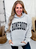 Homebody Gray Knit Hoodie - Whiskey Skies - SOUTHERN BLISS COMPANY