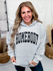 Homebody Gray Knit Hoodie - Whiskey Skies - SOUTHERN BLISS COMPANY