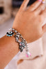 Horse Western Style Multi Charm Chunky Chain Bracelet - Whiskey Skies - BOHO RANCH SHOP