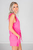 Hot Pink Sleeveless PJ Set - Whiskey Skies - SHIRLEY & STONE