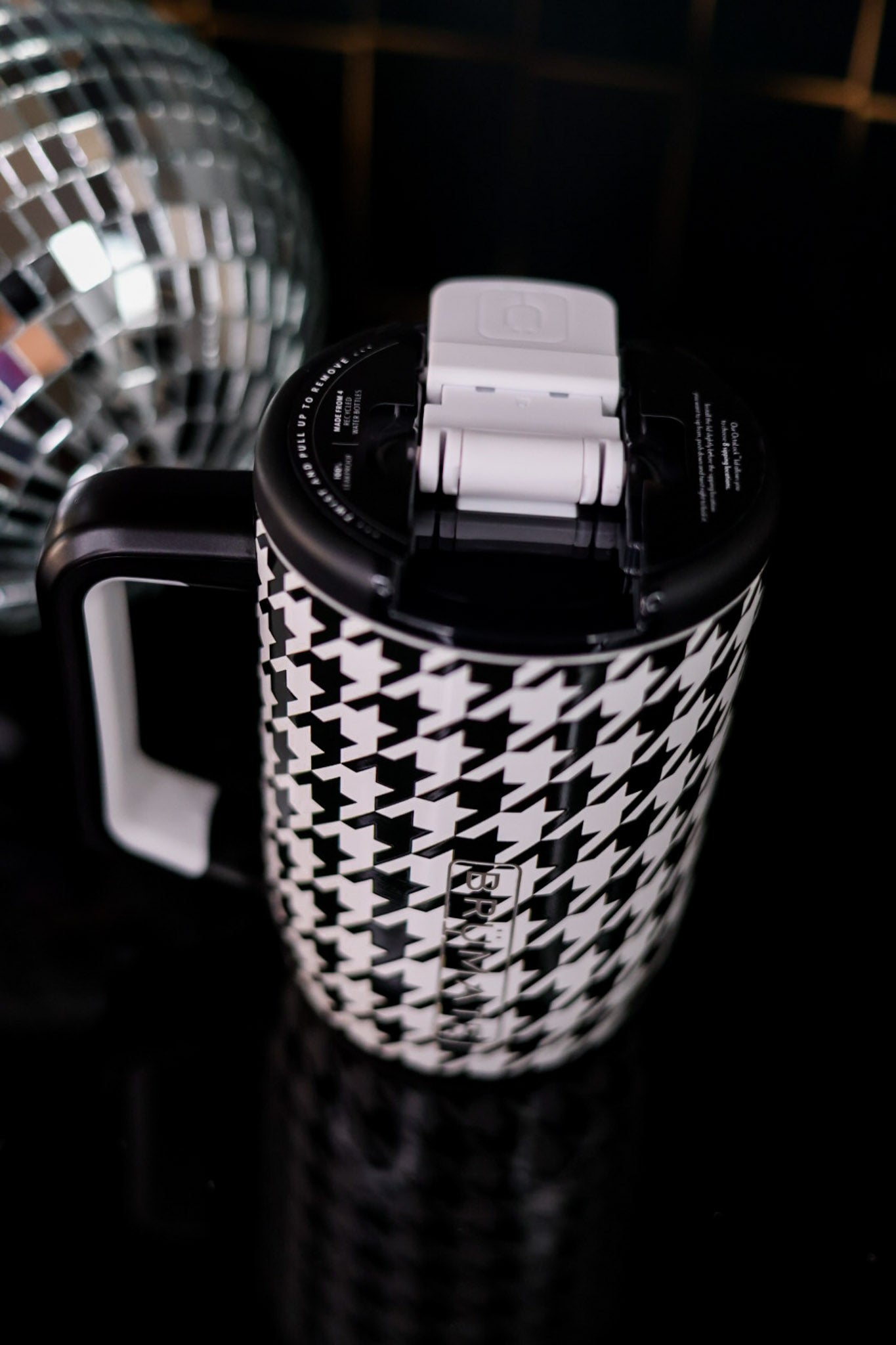 Houndstooth 15oz Muv Mug - Whiskey Skies - BRUMATE