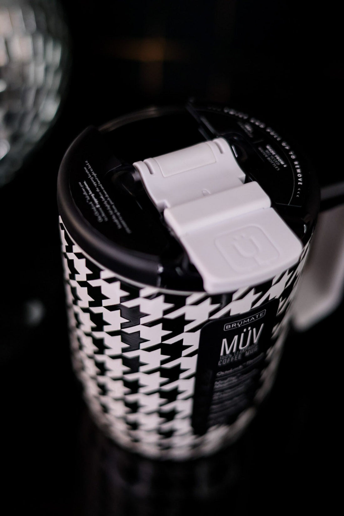 Houndstooth 15oz Muv Mug - Whiskey Skies - BRUMATE
