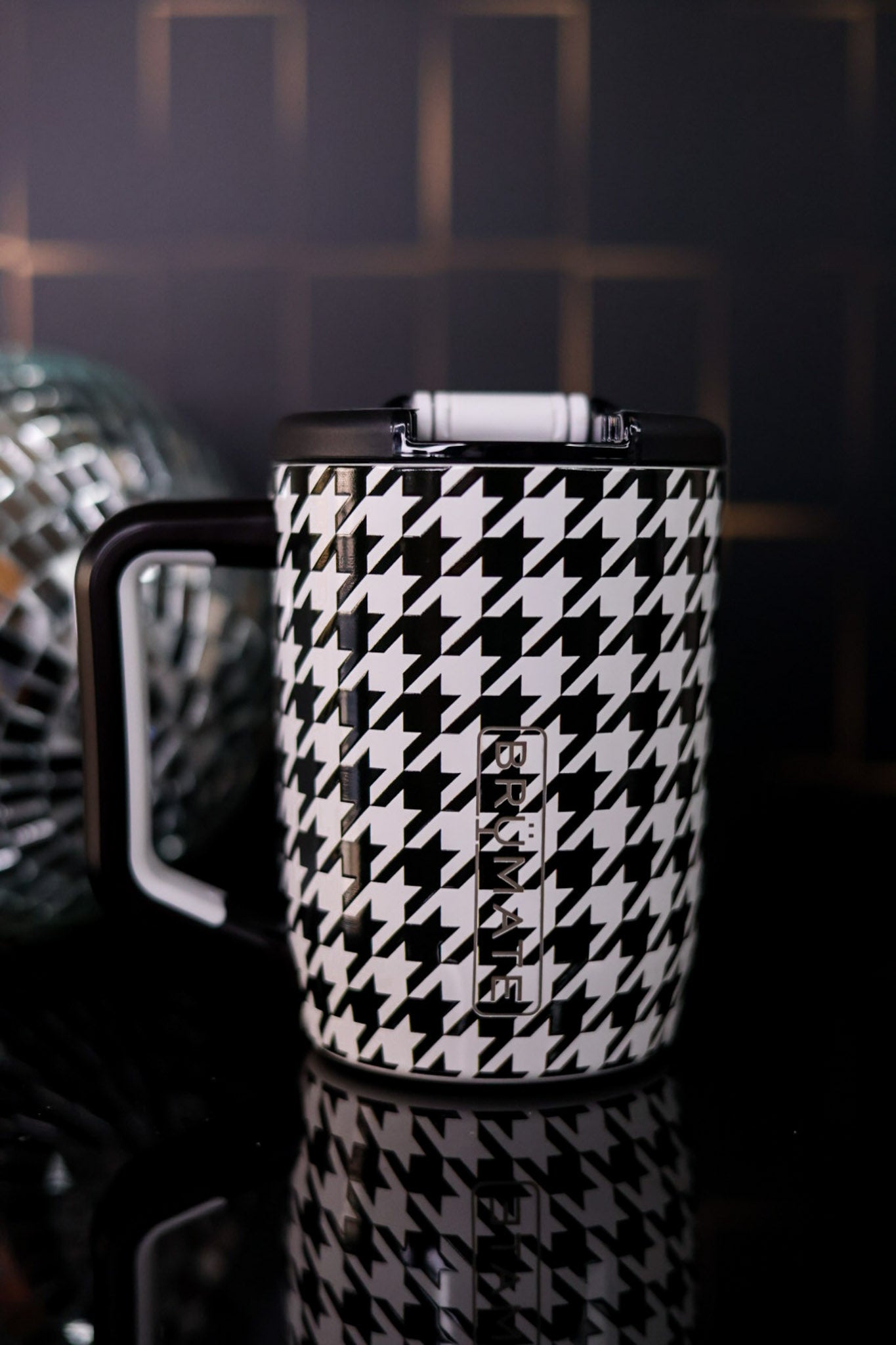 Houndstooth 15oz Muv Mug - Whiskey Skies - BRUMATE