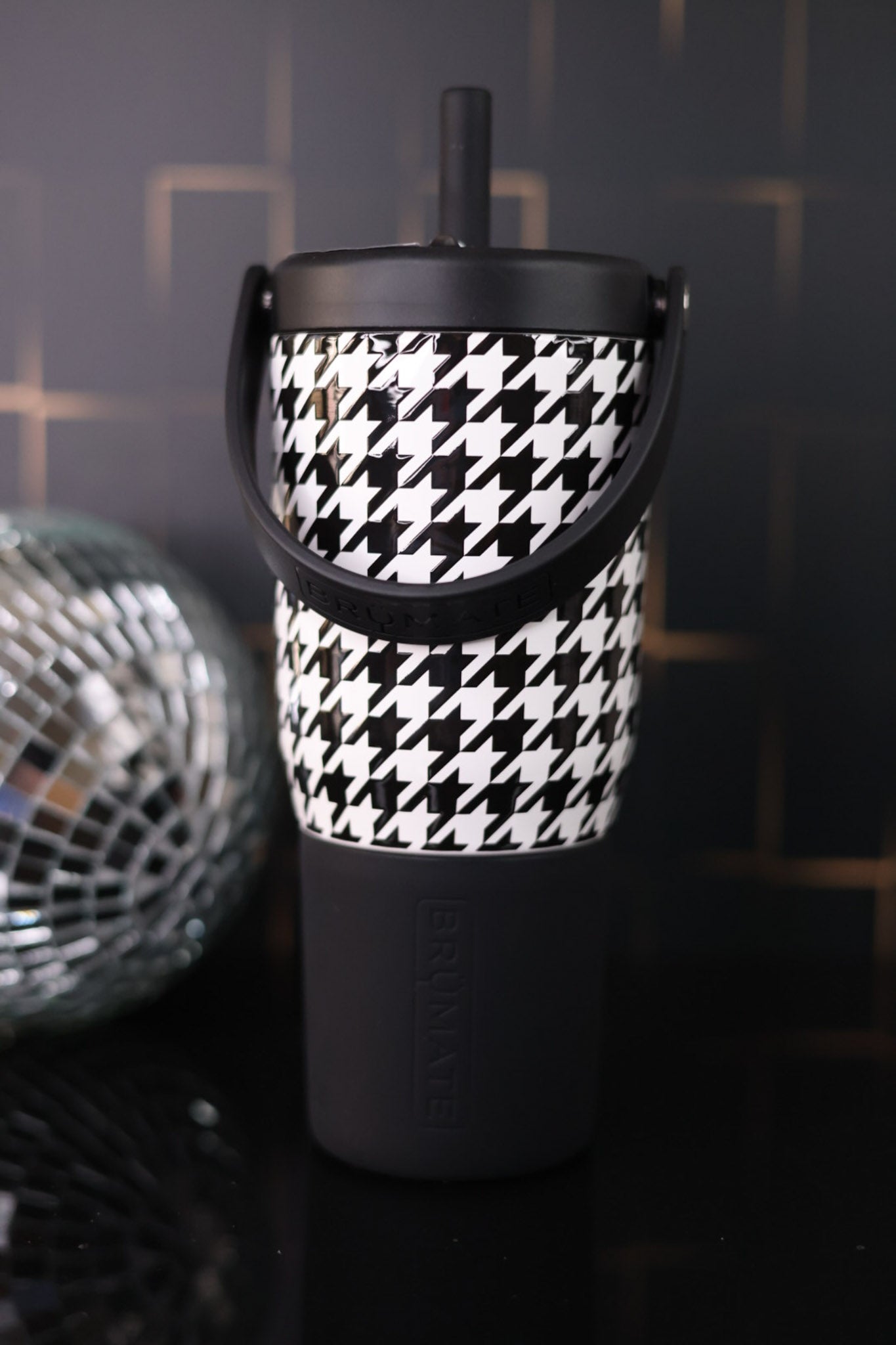 Houndstooth 25oz Resa Tumbler - Whiskey Skies - BRUMATE