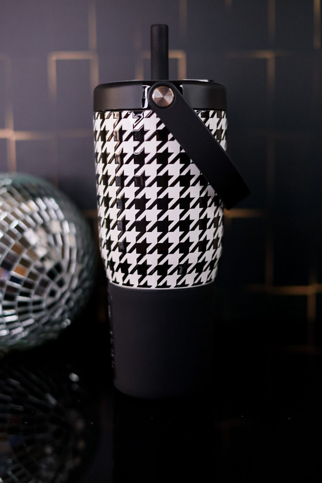 Houndstooth 25oz Resa Tumbler - Whiskey Skies - BRUMATE