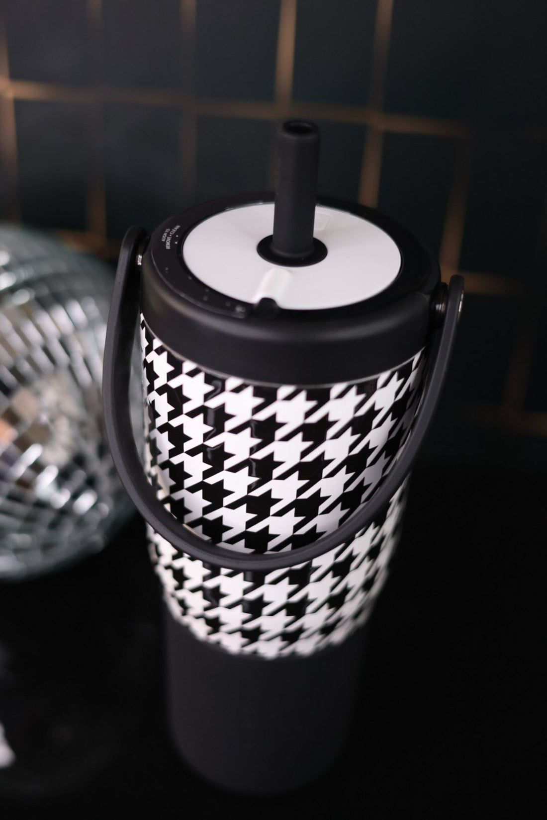 Houndstooth 25oz Resa Tumbler - Whiskey Skies - BRUMATE