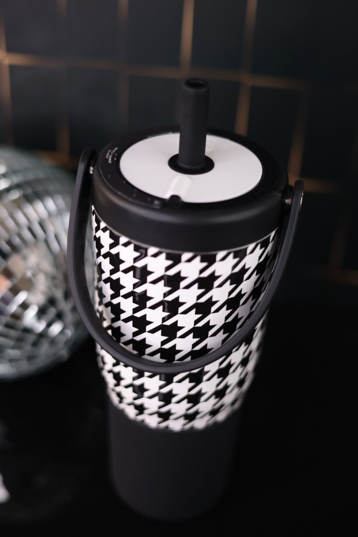 Houndstooth 25oz Resa Tumbler - Whiskey Skies - BRUMATE