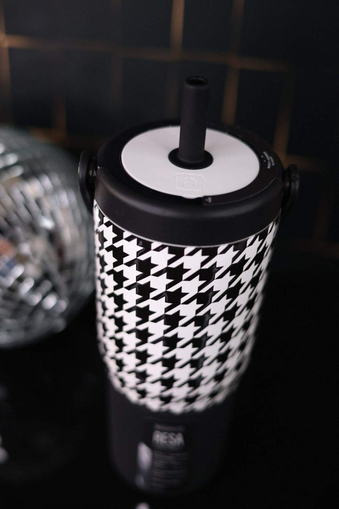 Houndstooth 25oz Resa Tumbler - Whiskey Skies - BRUMATE