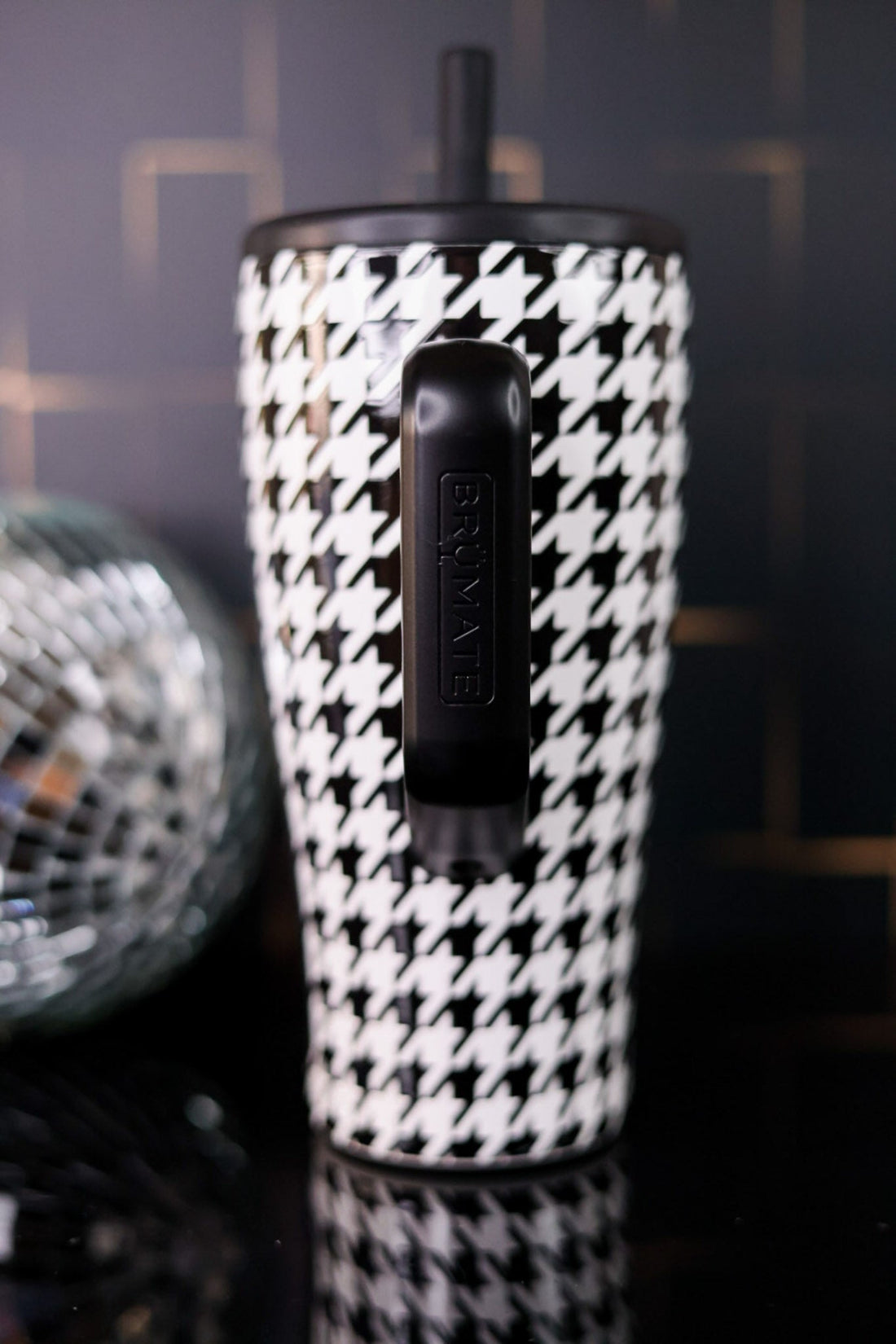 Houndstooth 30oz Era Tumbler - Whiskey Skies - BRUMATE