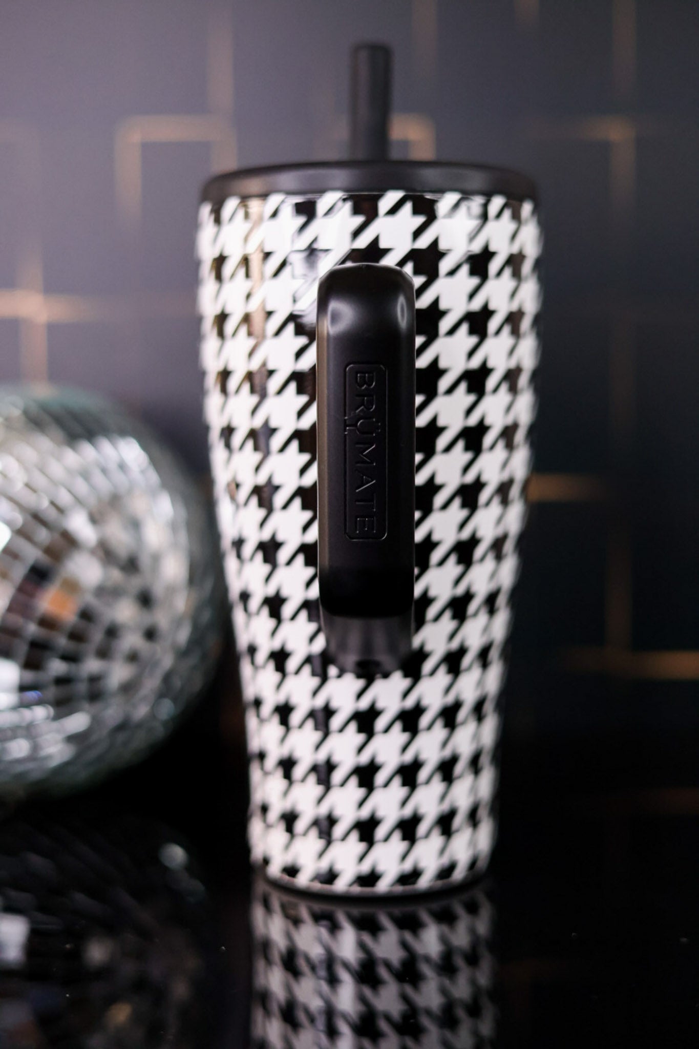 Houndstooth 30oz Era Tumbler - Whiskey Skies - BRUMATE