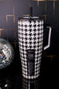 Houndstooth 40oz Era Tumbler - Whiskey Skies - BRUMATE