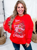 How The Grinch Stole Christmas Red Graphic Sweatshirt - Whiskey Skies - HYBRID APPAREL