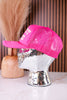 Howdy Bitch Bright Pink Snapback Trucker Hat - Whiskey Skies - TRASH FLOWERS TRUCKER HATS