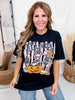 Howdy Halloween Black Short Sleeve Graphic Tee - Whiskey Skies - GLAIME