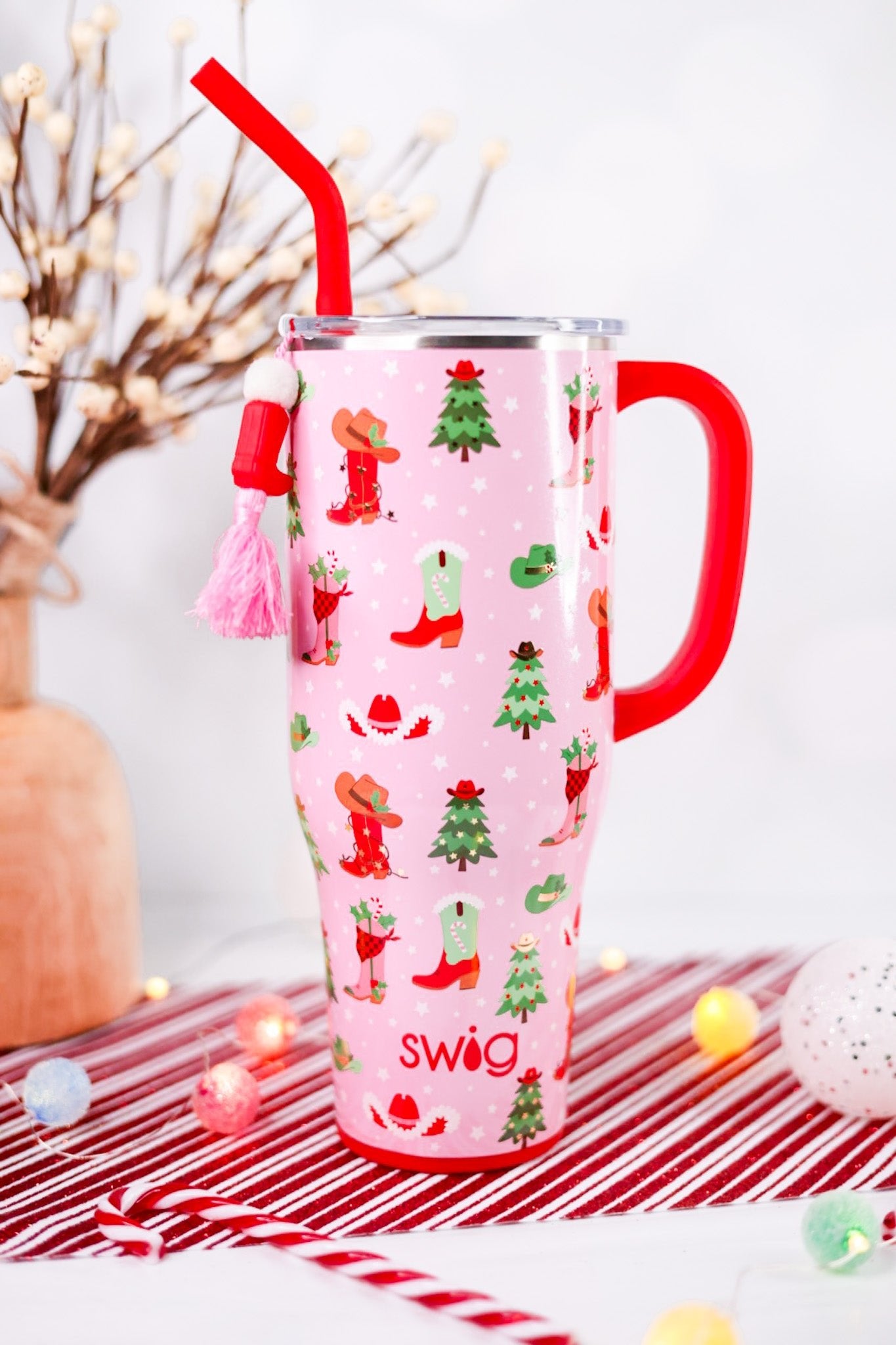 Howdy Holidays Tumblers and Accessories - Whiskey Skies - SWIG LIFE