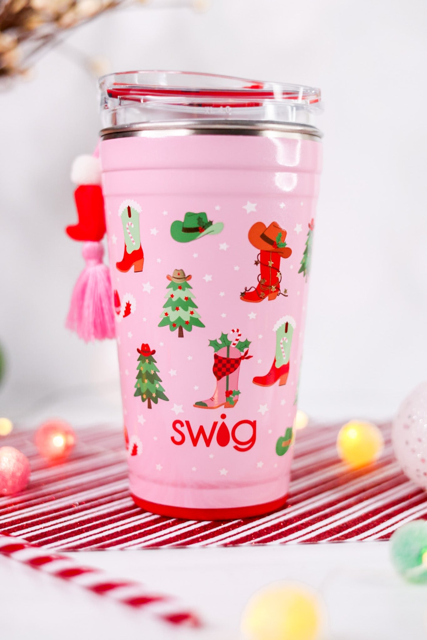 Howdy Holidays Tumblers and Accessories - Whiskey Skies - SWIG LIFE