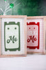 "Hug Me/Pinch Me" Reversible Wooden Framed Sign - Whiskey Skies - DEVANIE AT HOME