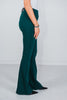 Hunter Green Magic High Waist Kick Flares - Whiskey Skies - DEAR SCARLETT