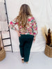 Hunter Green Magic Wide Cropped Pants - Whiskey Skies - DEAR SCARLETT